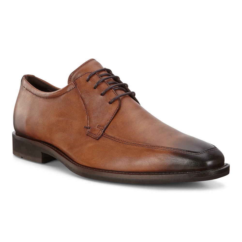 Zapatos De Vestir Hombre - ECCO Calcan - Marrom - ZFA135402